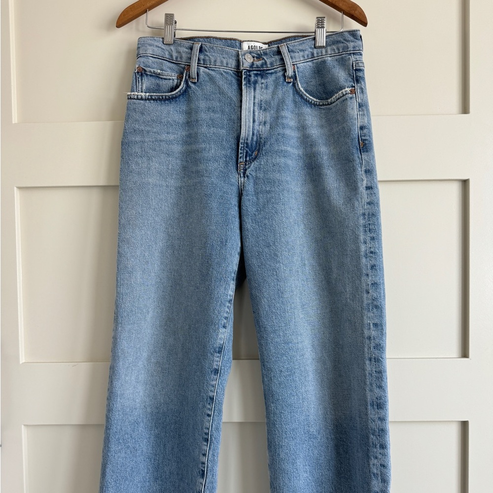 Agolde Harper Crop Jean in Hassle - 28